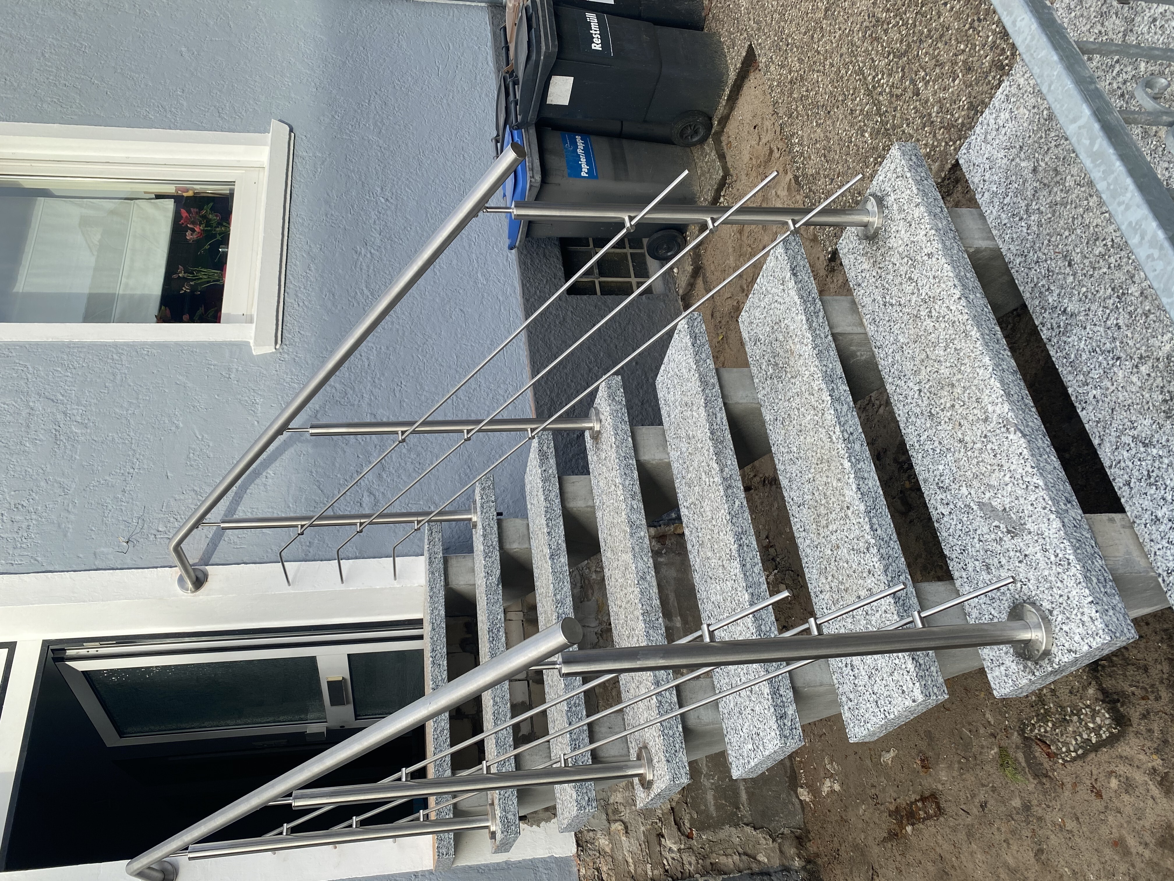 Edelstahl-Treppengeländer