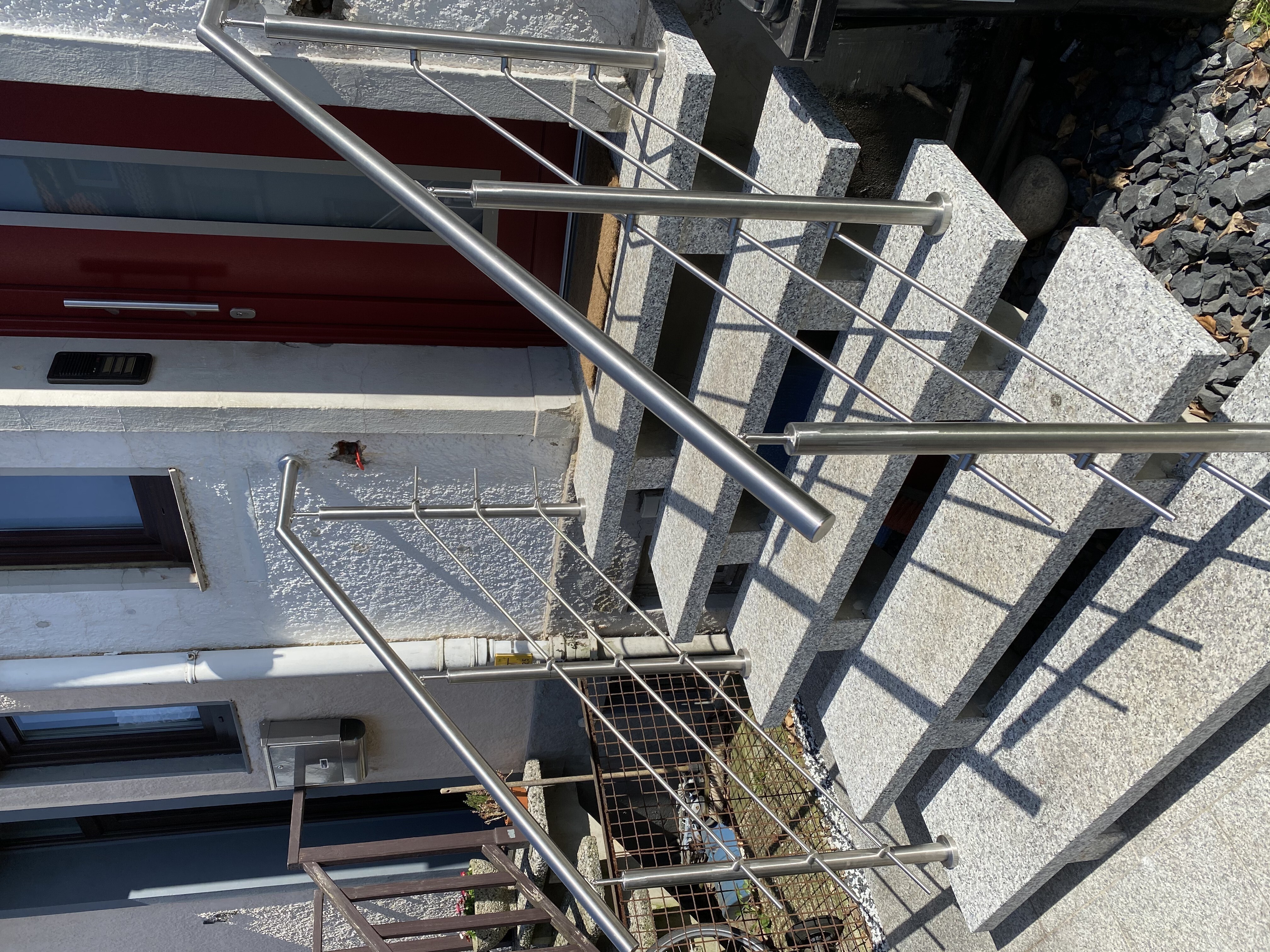 Edelstahl-Treppengeländer